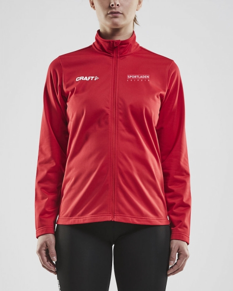 Craft Squad Trainingsjacke Damen - Rot